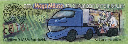 Der Mega Muse-Truck auf dem Highway  2001/2002