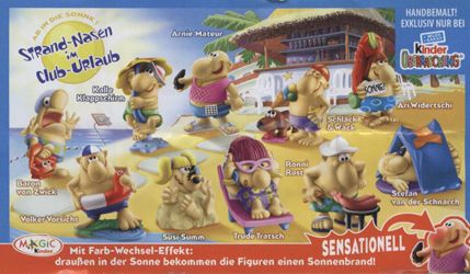 Strand-Nasen im Club-Urlaub  2007/2008