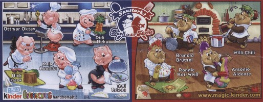 Saustark Duell in der Kche 2010/2011