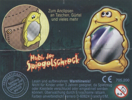 Ü-Ei Schaurig schönes Burghoffest 2003 Halloween   Auswahl Figuren 
