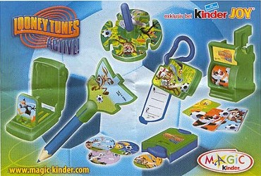 Looney Tunes Active - Zubeh�r zur Serie aus Kinder Joy 2008