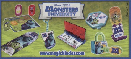 Die Monster Uni aus Kinder Joy 2013