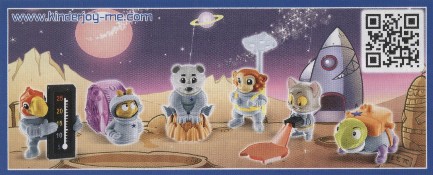 Space Mission - Serie aus dem Kinder Joy 2014