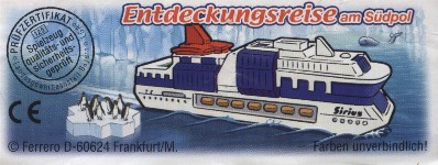 Entdeckungsreise am S�dpol  2002/2003