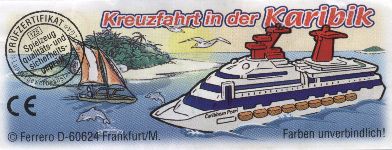 Kreuzfahrt in der Karibik  2002/2003