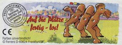 Auf die Pl�tze - fertig - los!  2000/2001