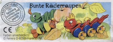 Bunte R�derraupen  2000/2001