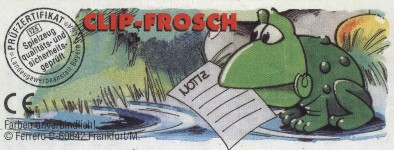 Clip-Frosch  2000/2001
