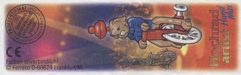 Hochradartist  2000/2001