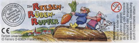 Die Riesen-R�ben-Rupfer  2000/2001
