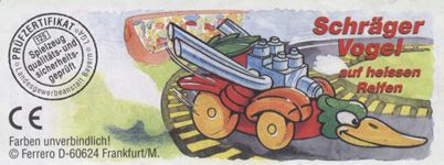 Schr�ger Vogel auf heissen Reifen  2000/2001