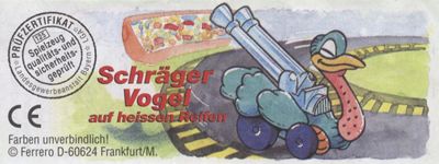 Schr�ger Vogel auf heissen Reifen  2000/2001