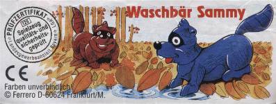 Waschb�r Sammy  2000/2001