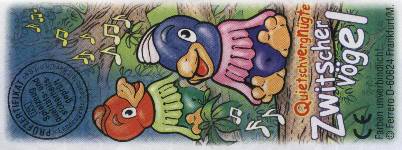 Quietschvergn�gte Zwitscherv�gel  2000/2001