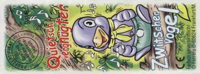 Quietschvergn�gter Zwitschervogel  2000/2001