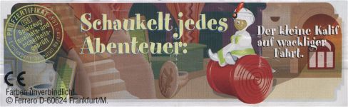 Schaukelt jedes Abenteuer  2001/2002