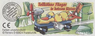 Tollk�hne Flieger in heissen Kisten  2001/2002