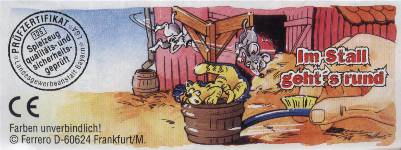 Im Stall geht's rund  2002/2003