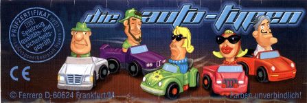 Die Auto-Typen  2003/2004