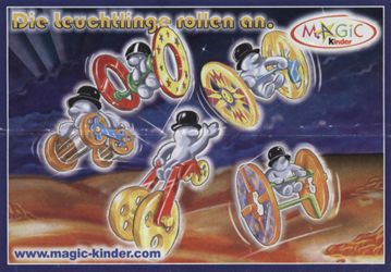 Die Leuchtlinge rollen an.  2005/2006