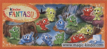 Kinder Fantasy Lichterfeen  2009/2010