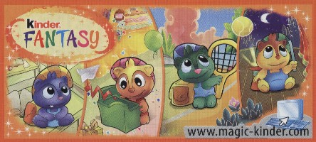 Kinder Fantasy Schreibtischhelfer  2009/2010