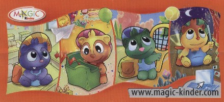 Kinder Fantasy Schreibtischhelfer  2009/2010