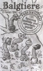 Balgtiere  1990/1991