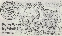 Meine Henne legt ein Ei!  1990/1991