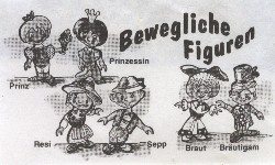 Bewegliche Figuren  1992/1993