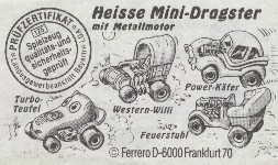 Heisse Mini-Dragster  1992/1993