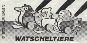 Watscheltiere  1992/1993