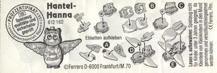 Hantel-Hanna  1993/1994