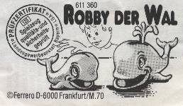 Robby der Wal  1993/1994