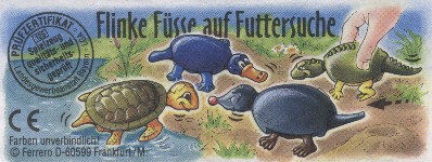 Flinke F�sse auf Futtersuche  1995/1996