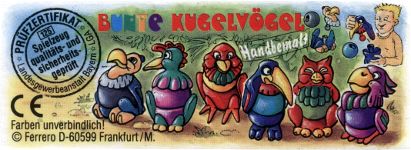 Bunte Kugelv�gel  1995/1996