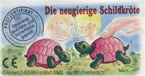 Die neugierige Schildkr�te  1995/1996