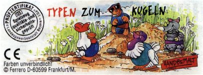 Typen zum Kugeln  1996/1997
