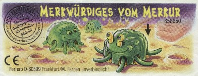 Merkw�rdiges vom Merkur  1996/1997