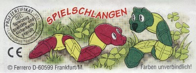 Spielschlangen  1996/1997