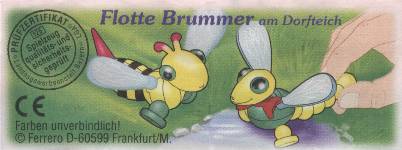 Flotte Brummer am Dorfteich  1997/1998