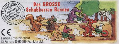 Das grosse Schubkarren-Rennen  1997/1998