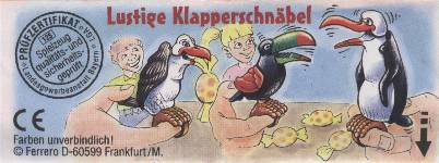 Lustige Klapperschn�bel  1998/1999
