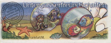 Unterwasserfreundschaften  1998/1999