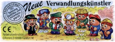 Neue Verwandlungsk�nstler  1998/1999