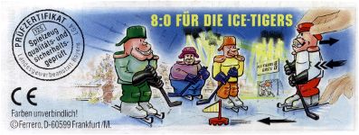 8:0 f�r die Ice-Tigers  1999/2000