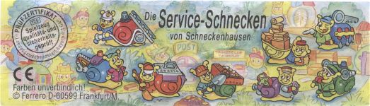 Die Service-Schnecken von Schneckenhausen  1999/2000