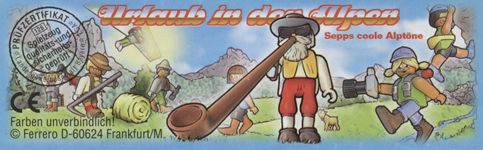 Urlaub in den Alpen  2001/2002