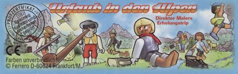 Urlaub in den Alpen  2001/2002