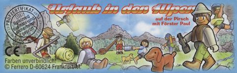 Urlaub in den Alpen  2001/2002